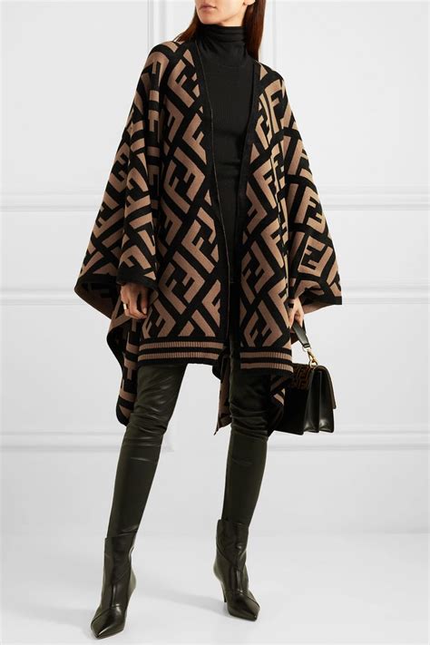 fendi poncho dupe.